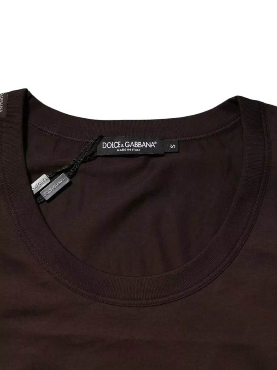 Dolce&Gabbana Cotton Sleeveless Tank Top