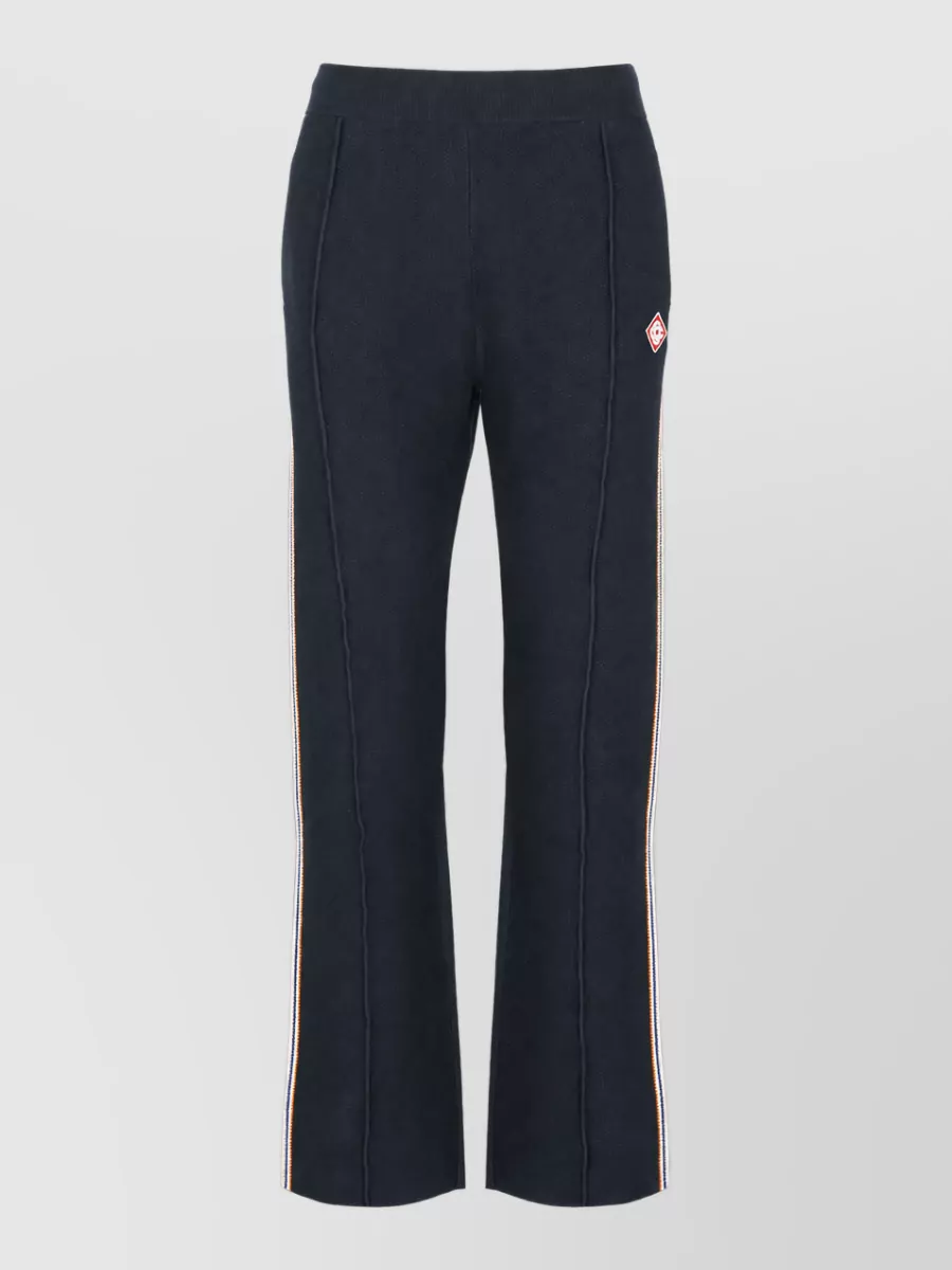 Casablanca Striped Straight-Leg Lounge Pants