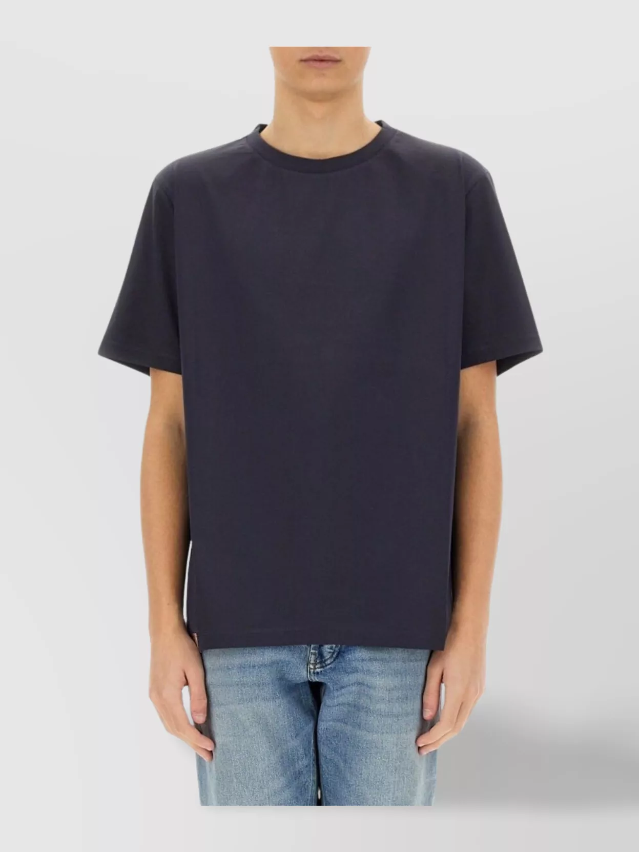 Paul Smith Basic Cotton Crew Neck T-Shirt With Short Sleeves