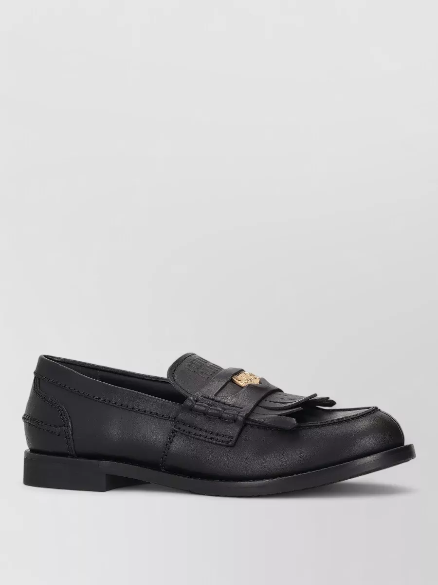Miu Miu Leather Loafers
