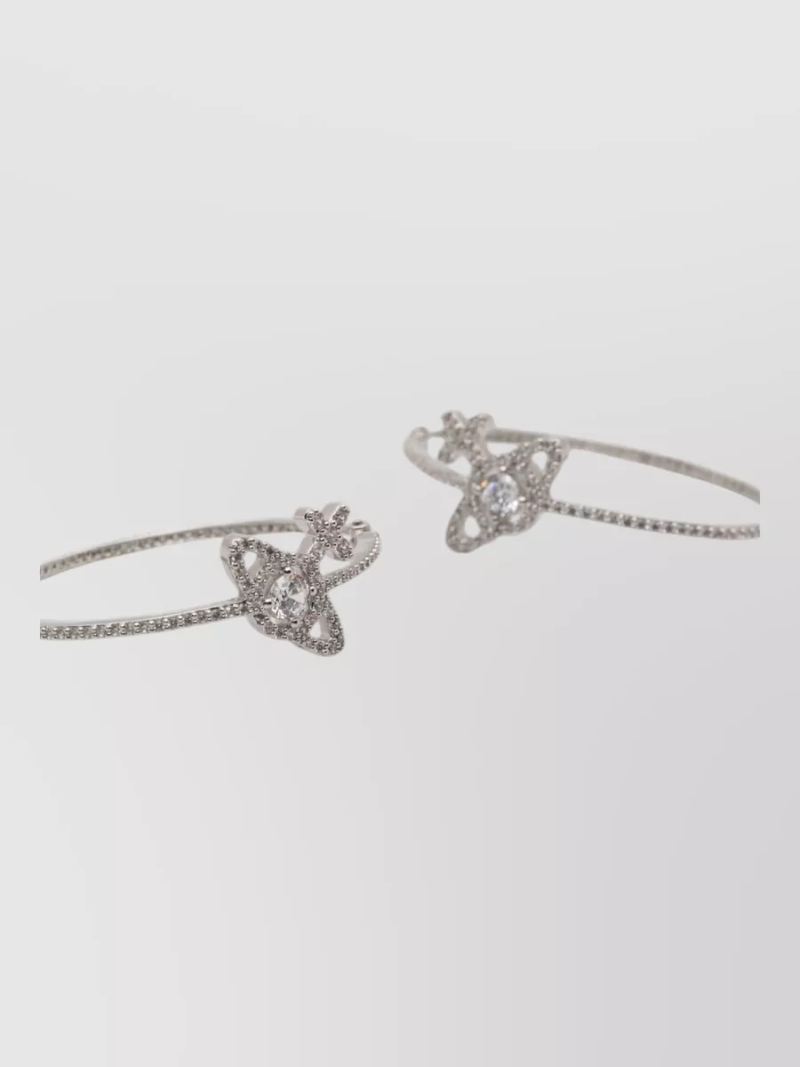 Vivienne Westwood brass earrings