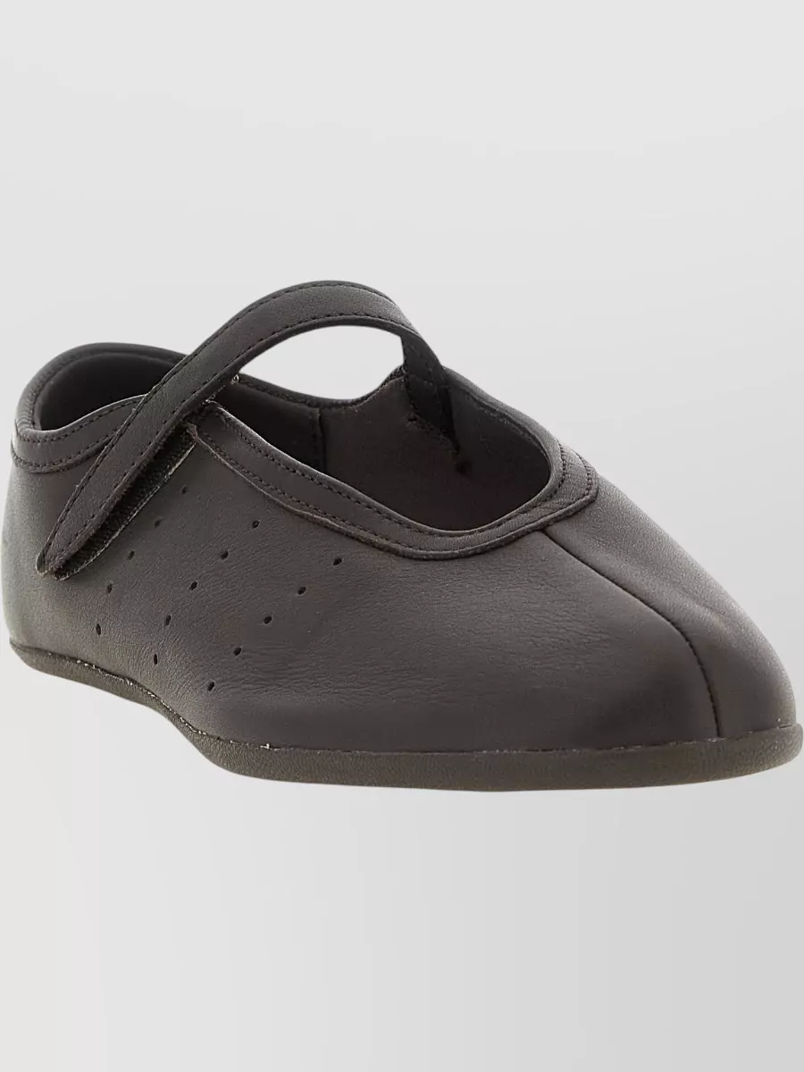 Adidas Originals Leather Ballet Slip-On Sneakers