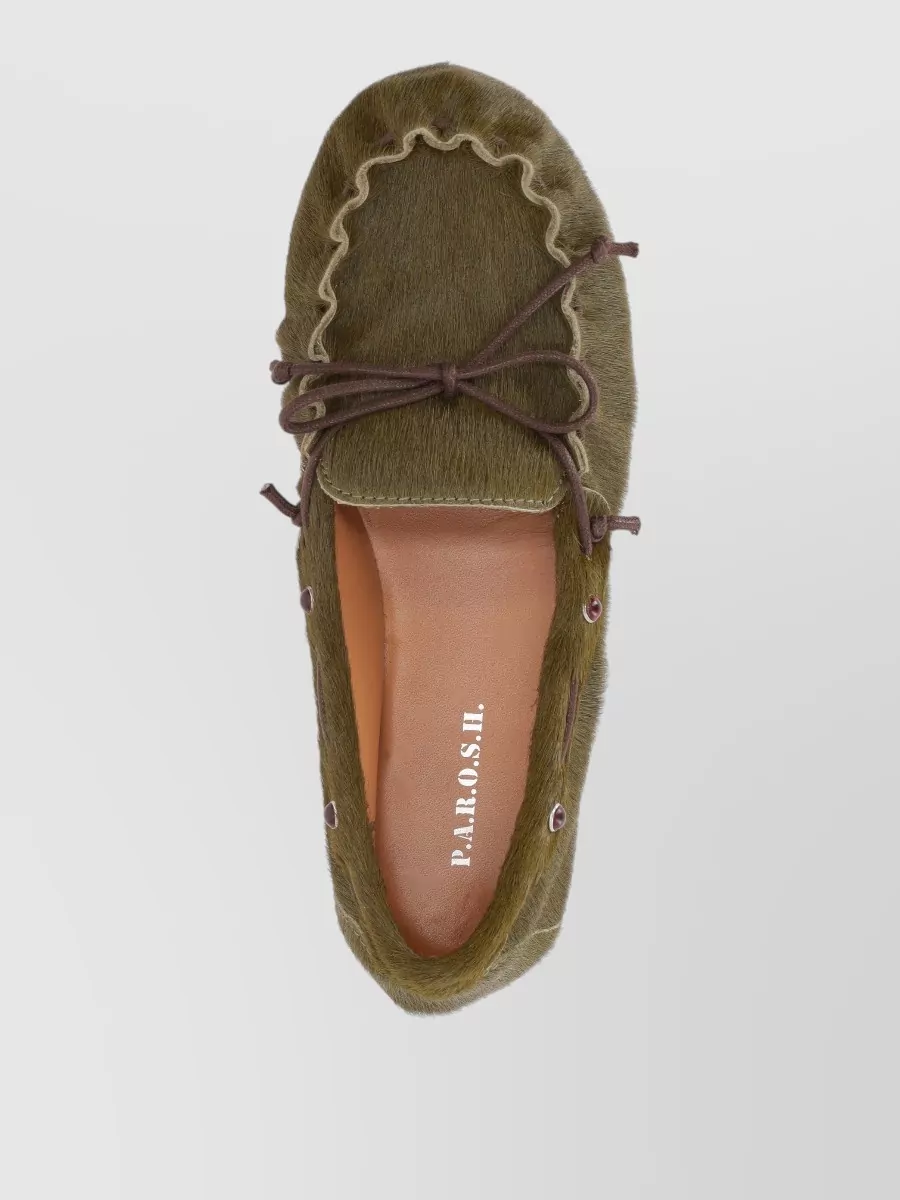 Parosh Leather Loafers
