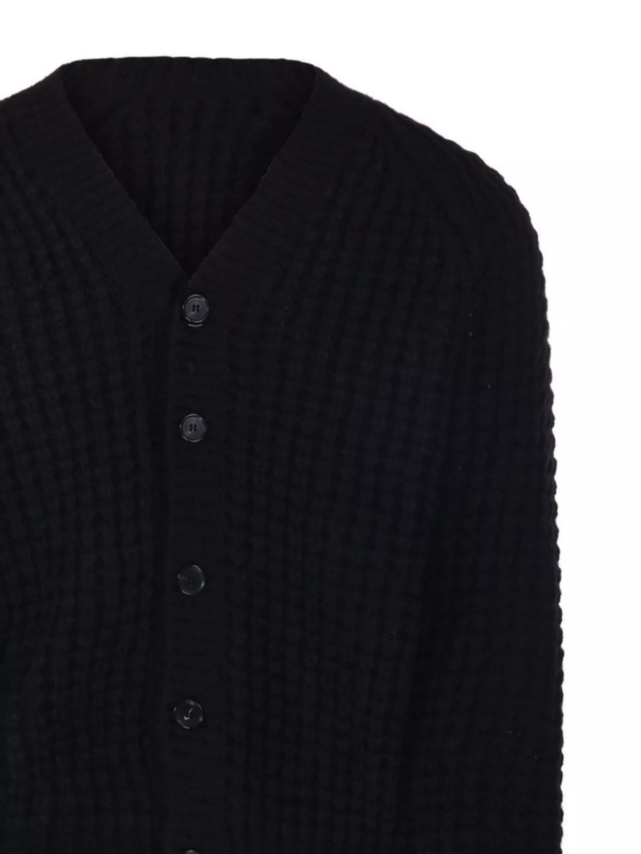 Roberto Collina V Neck Ribbed Texture Long Sleeves