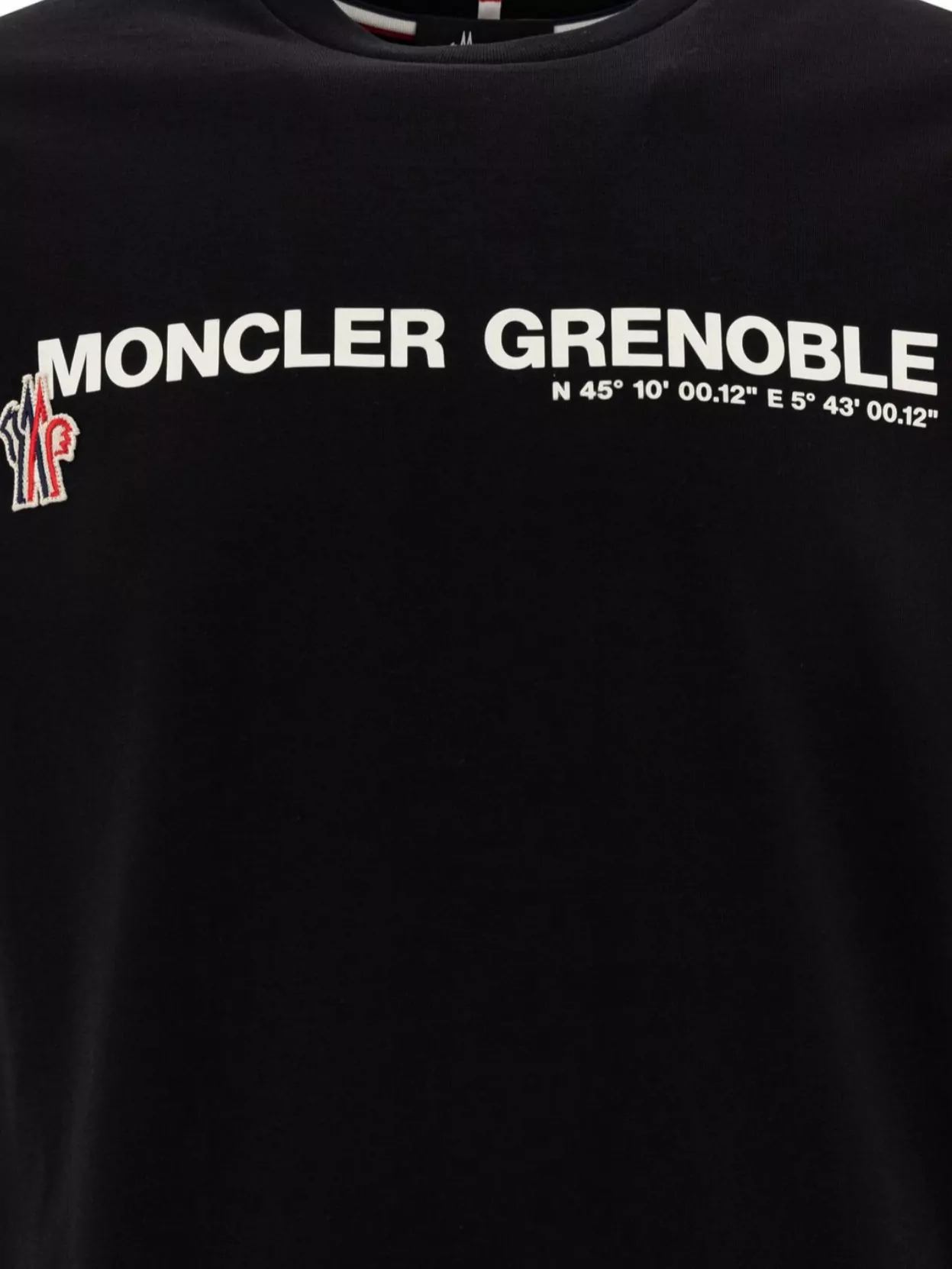 Moncler Grenoble Crew Neck Graphic Print Short Sleeves T-Shirts