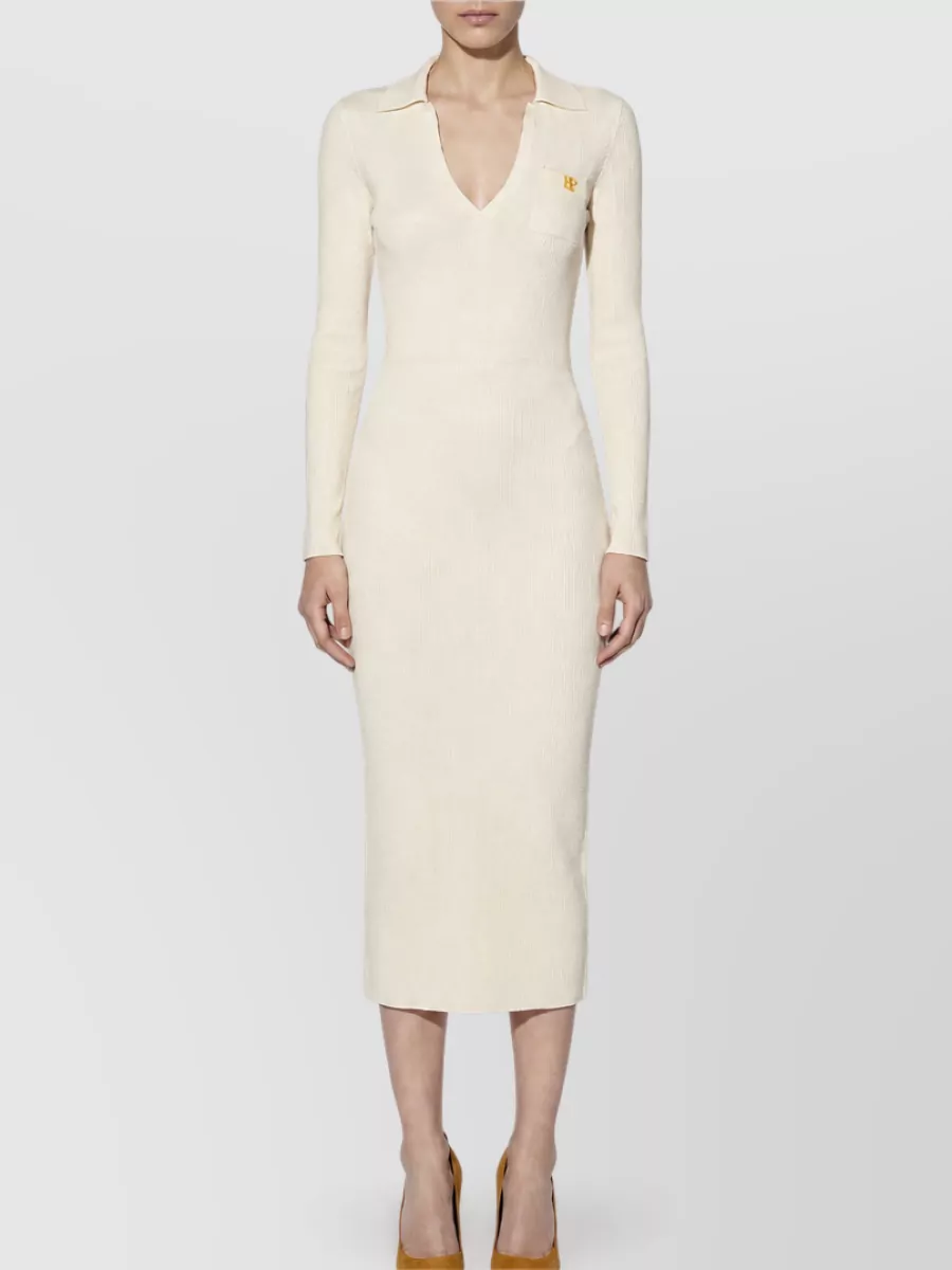 Elisabetta Franchi Silk Knit Dress