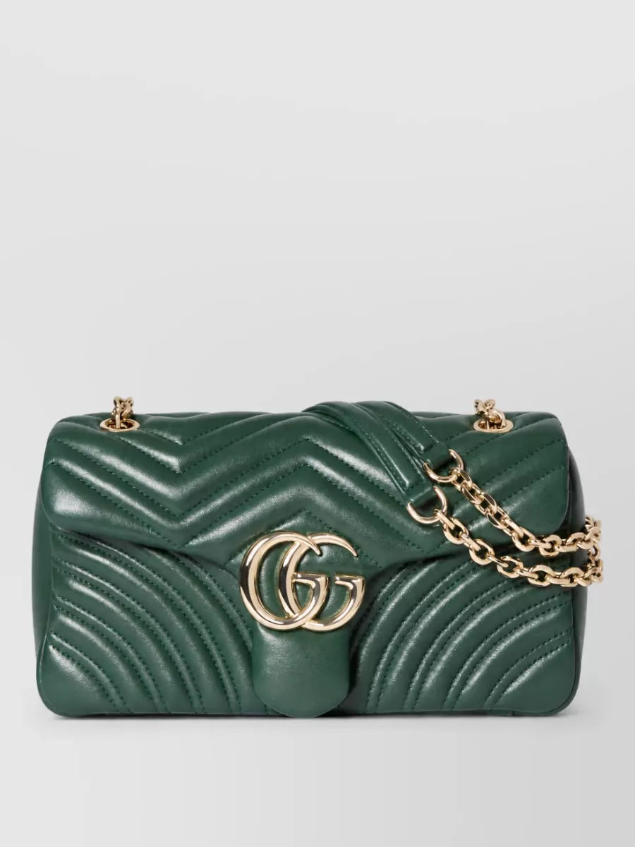 Gucci Gg Marmont Clutch Bag Chain Strap