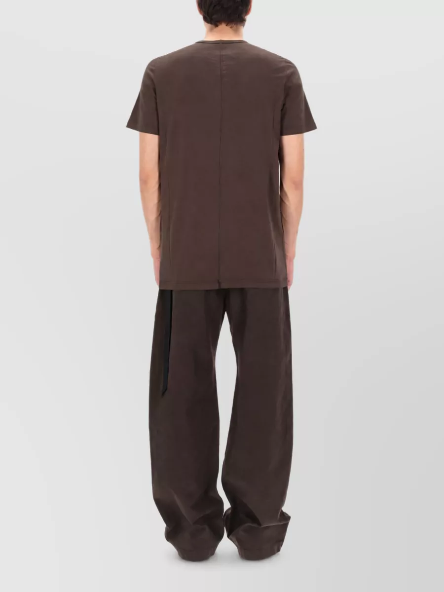 Rick Owens Drkshdw Level T Regular Fit Crew Neck T-Shirt