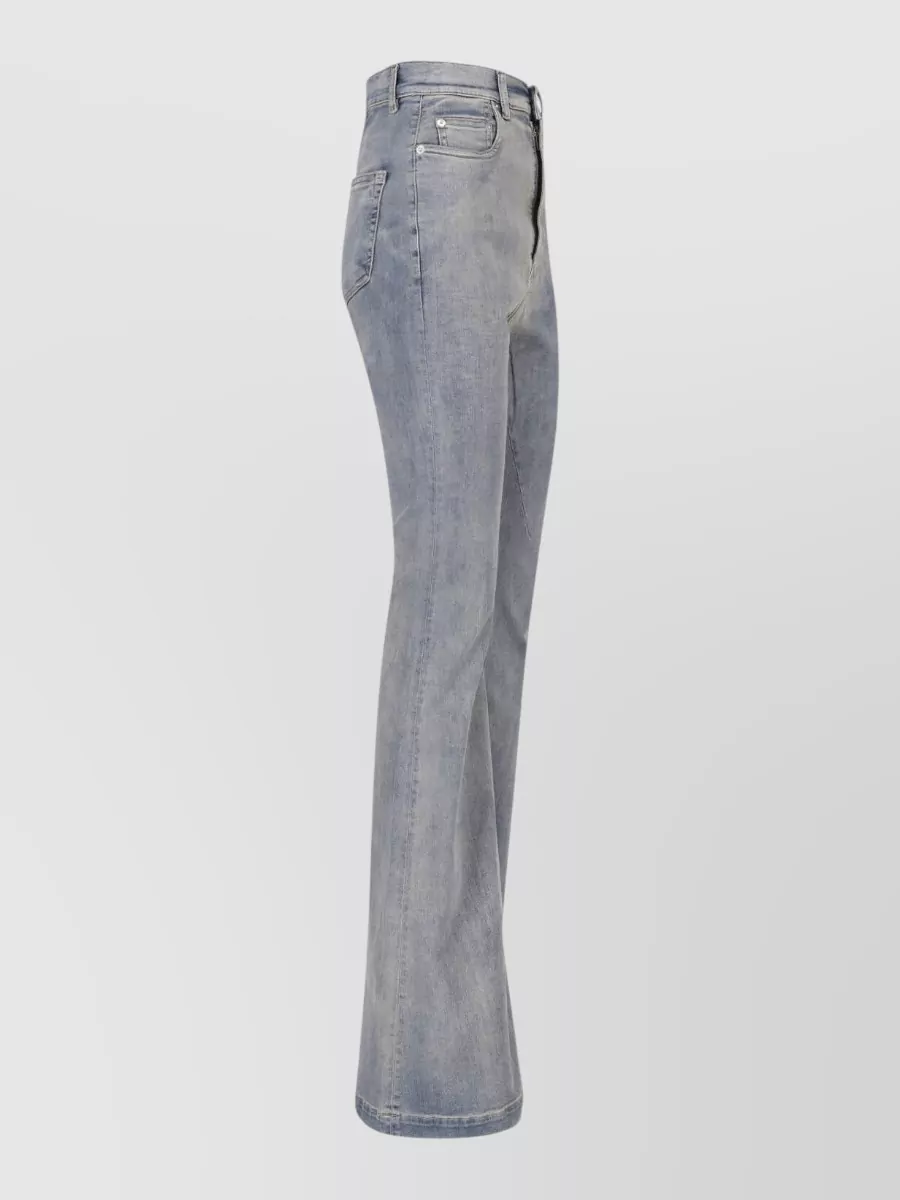 Rick Owens Drkshdw Flared Denim Jeans