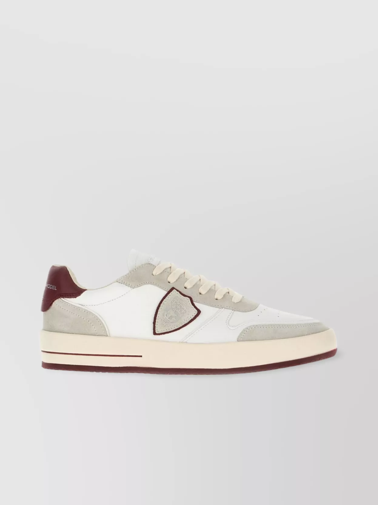 Philippe Model Low-top Suede Sneakers With Contrast Heel Tab