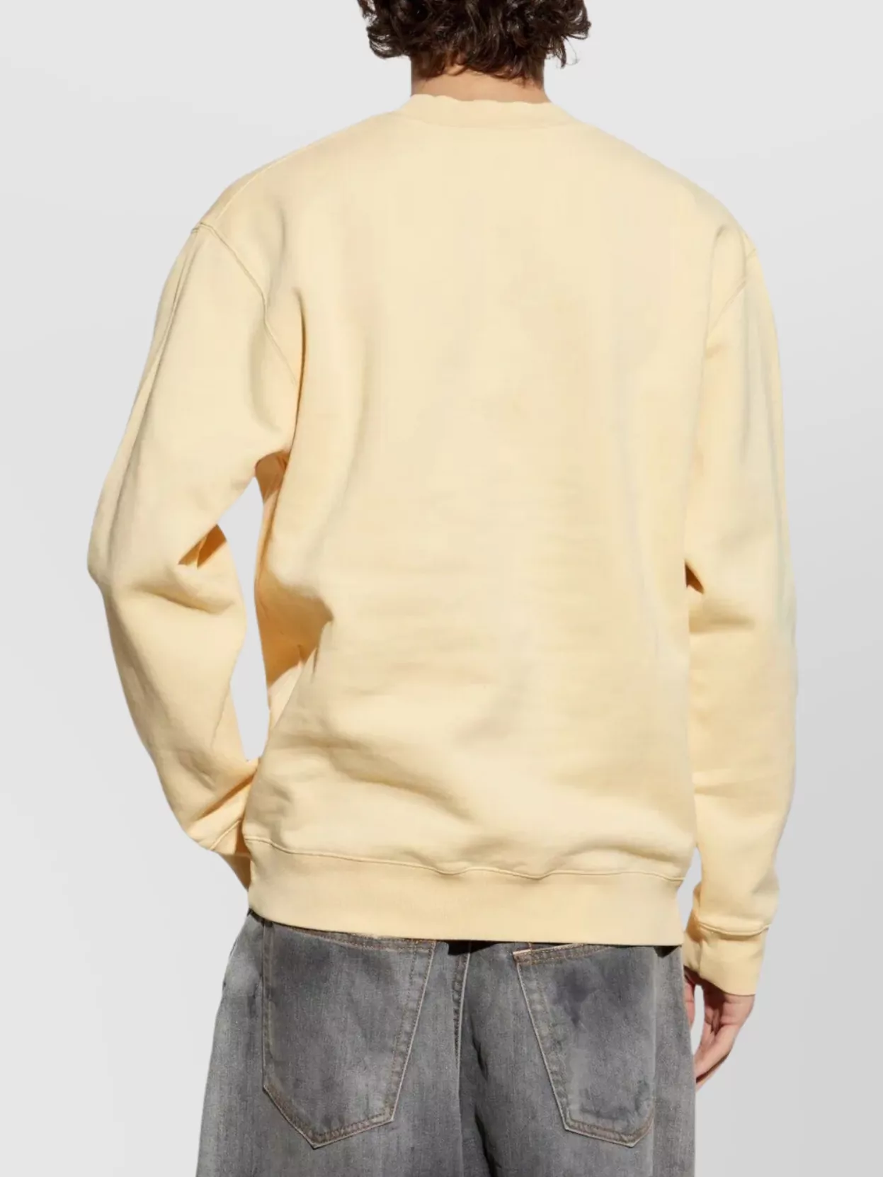 Jacquemus Gros Grain Logo-embroidered Hoodie In Neutral