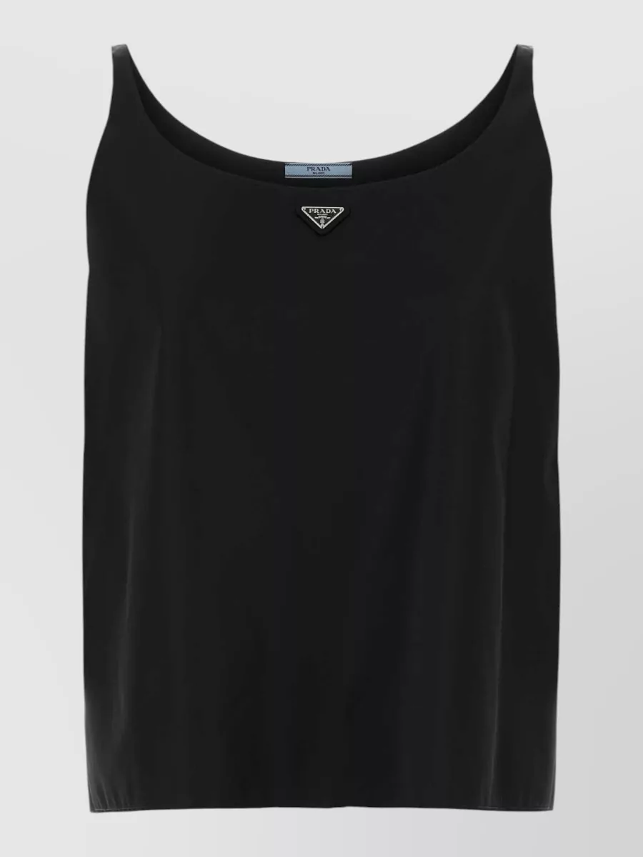 Prada Recycled polyamide sleeveless top