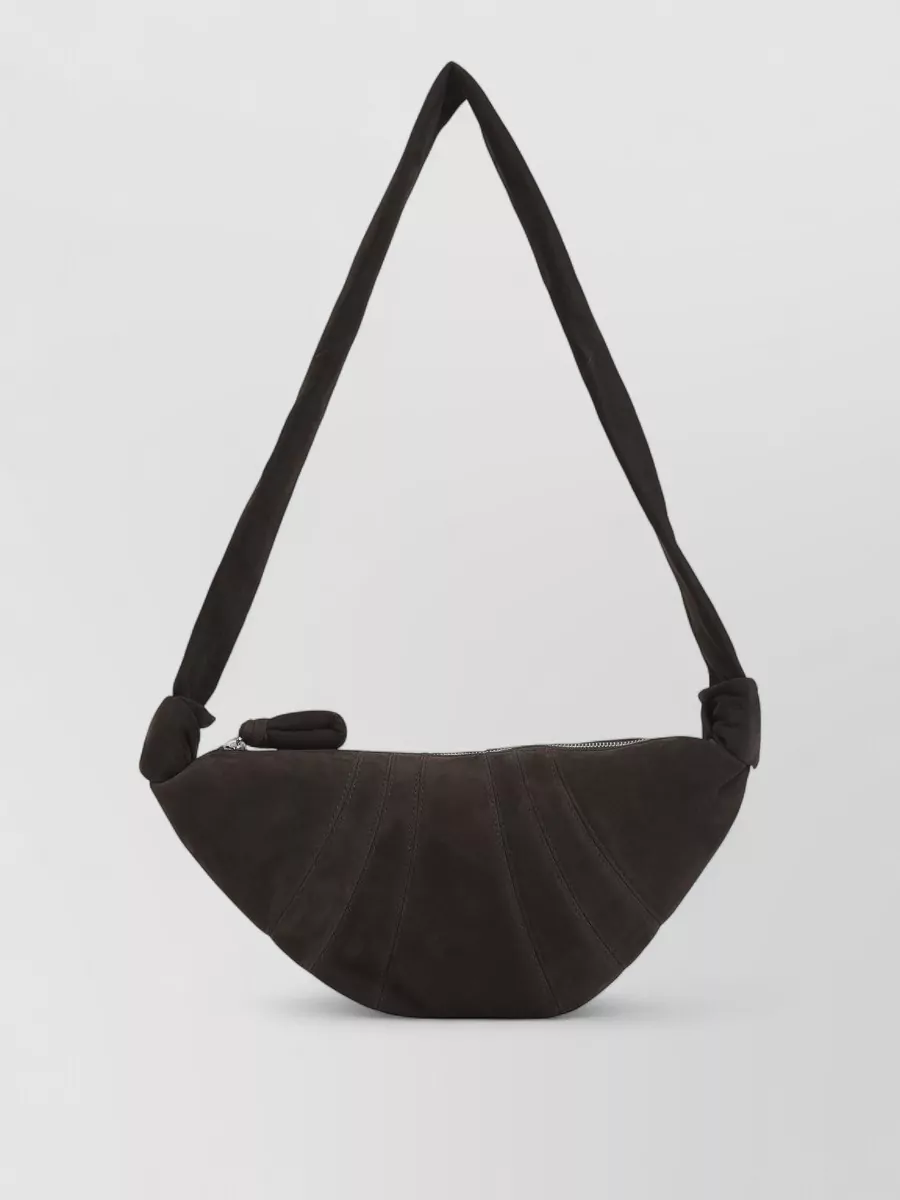 Lemaire Leather Small Croissant Shoulder Bag