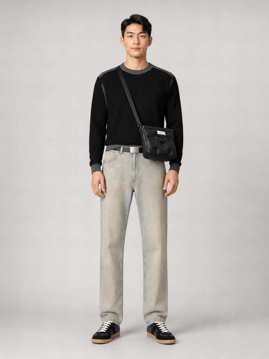 Mm6 Maison Margiela denim straight-leg jeans