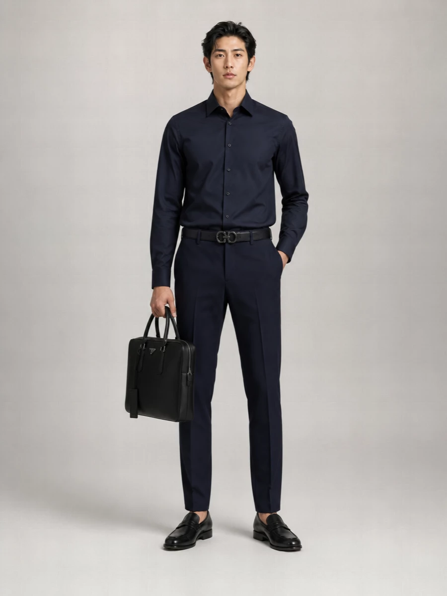 Ferragamo Leather Loafers