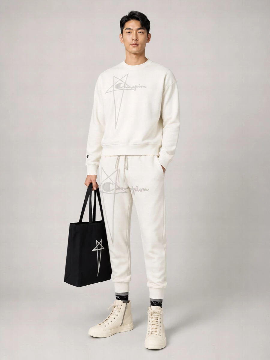 Rick Owens Cotton Crew-Neck Sweatshirt