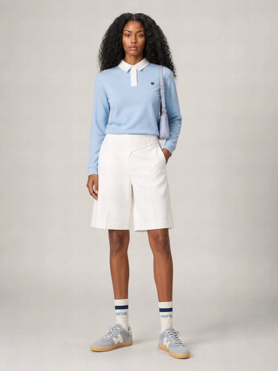 Ambush Loose-Fit Piqué Polo Shirt