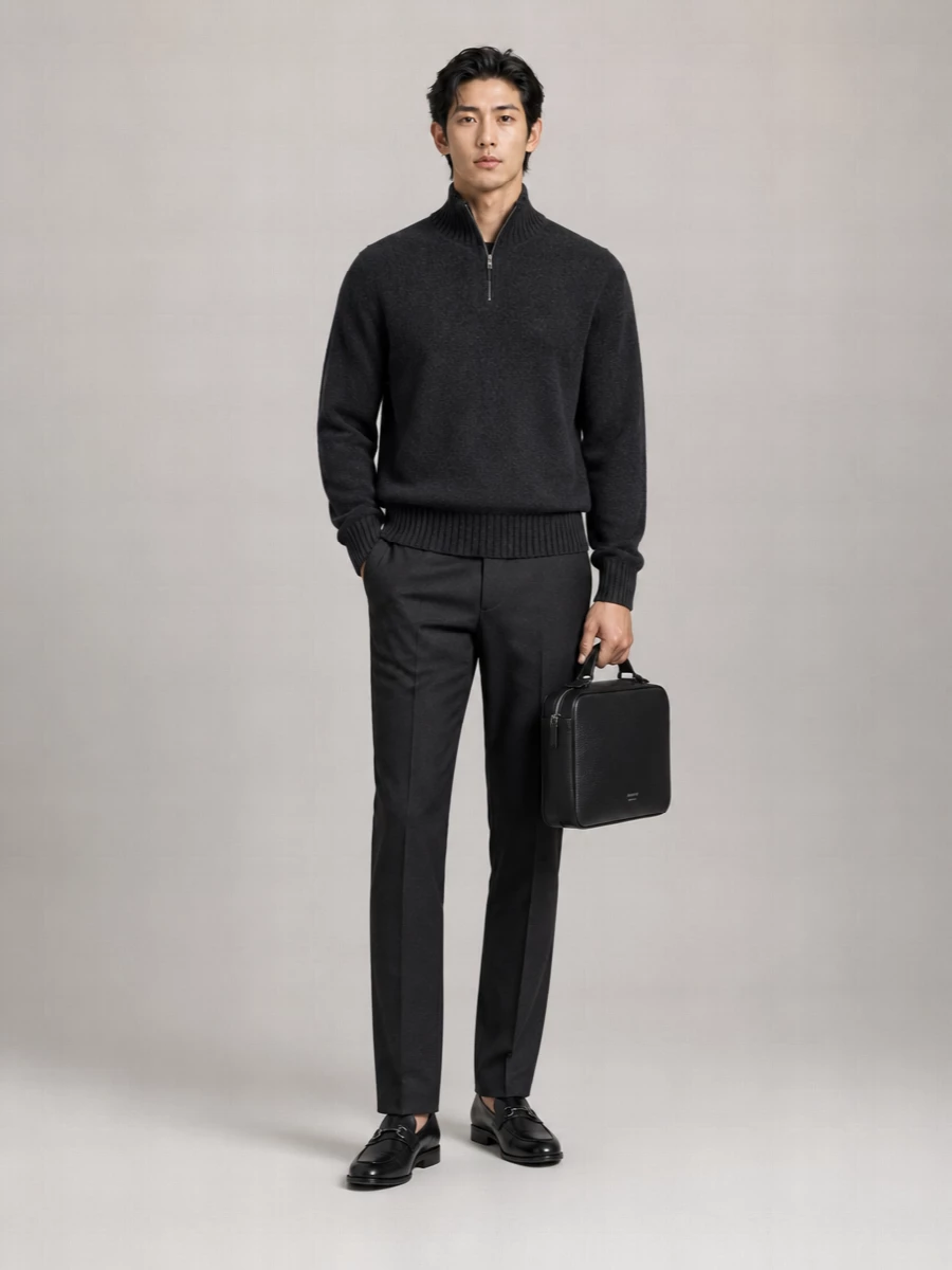 Ferragamo Leather Loafers