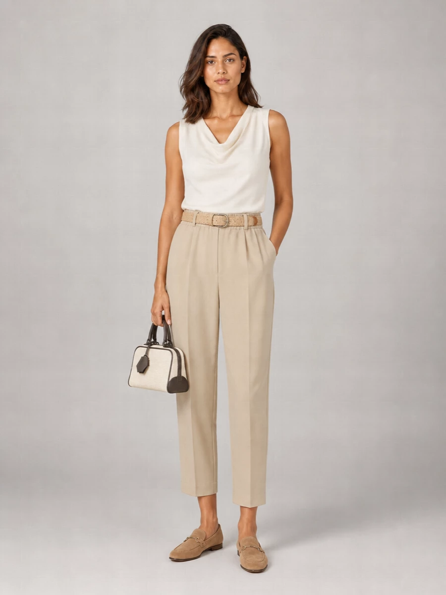 Brunello Cucinelli Cropped Trousers