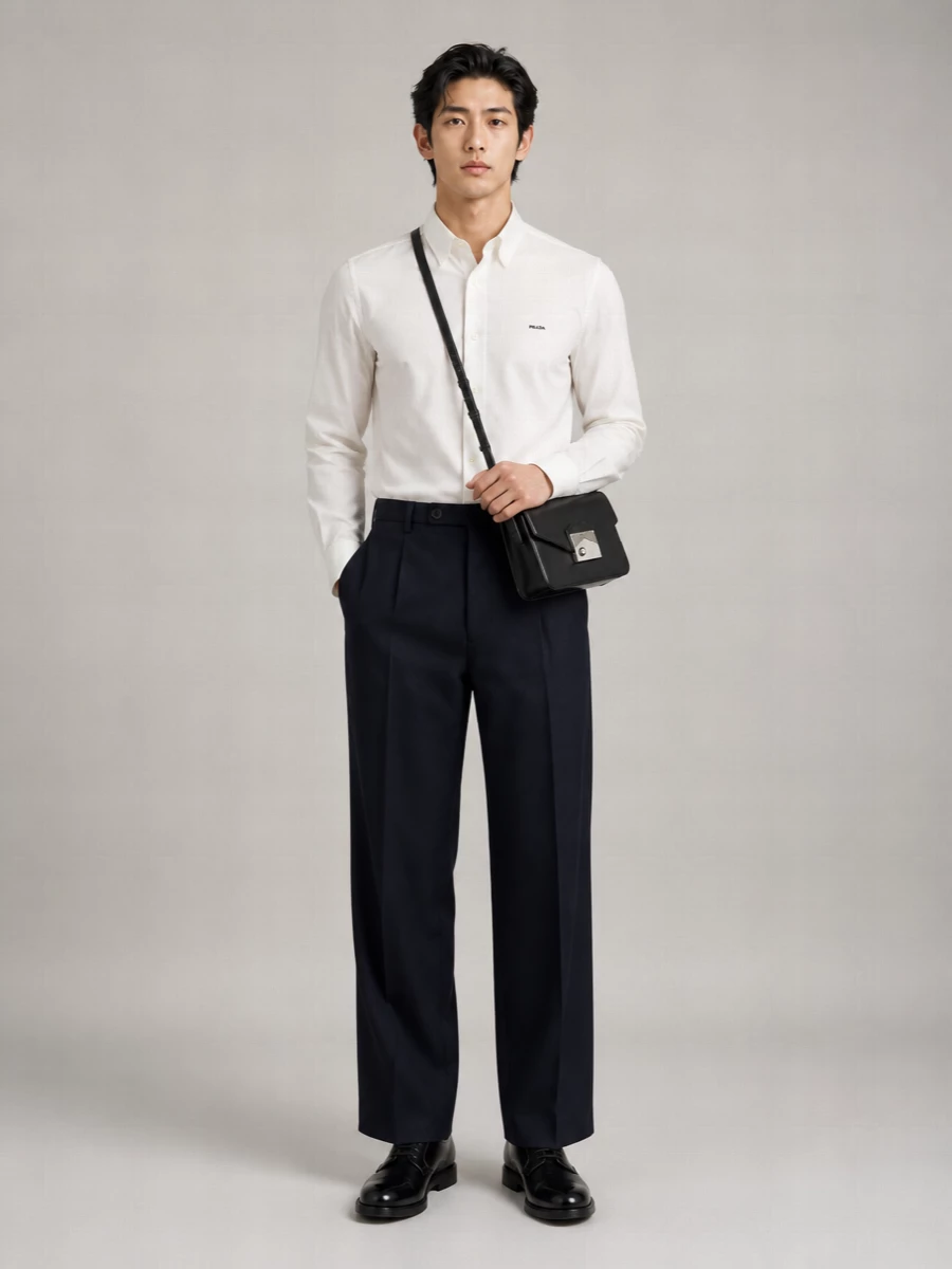 Prada Cotton Oxford Shirt