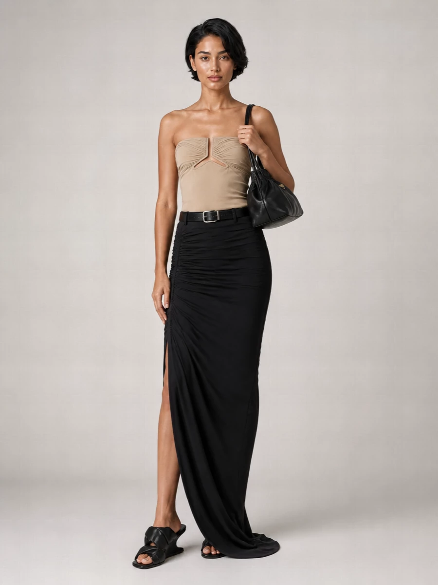 Rick Owens Alannah Prong Bustier Top