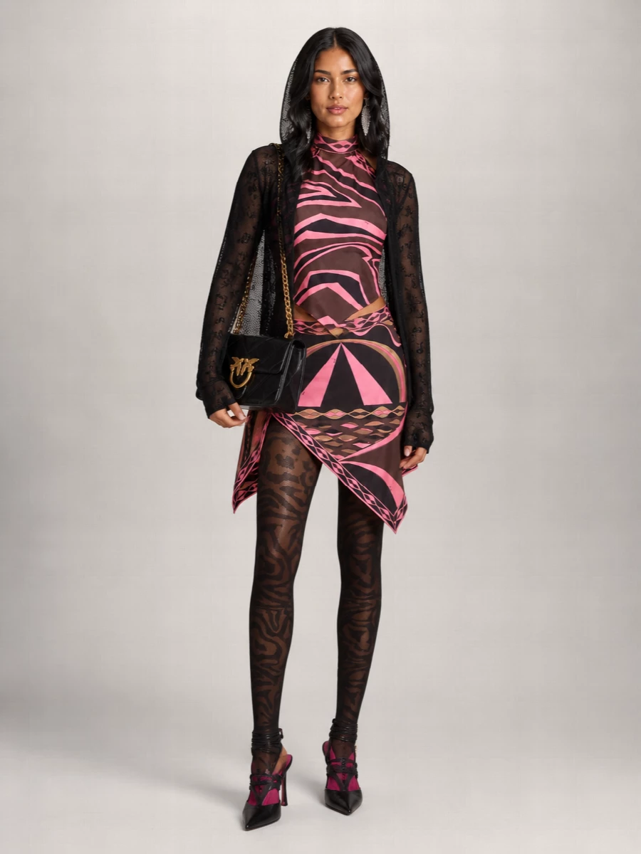 Pucci silk printed mini dress