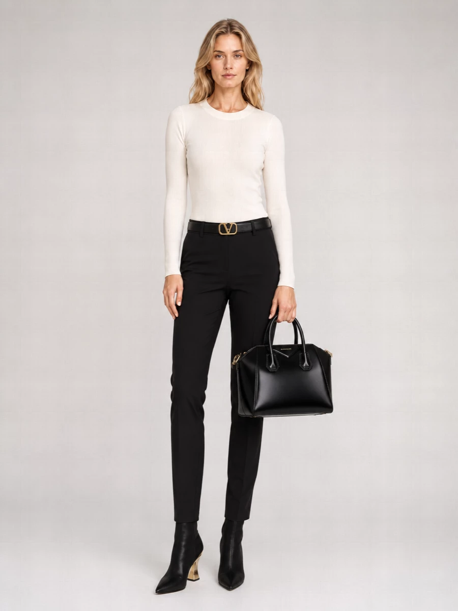 Givenchy Cutout Long-Sleeve Top