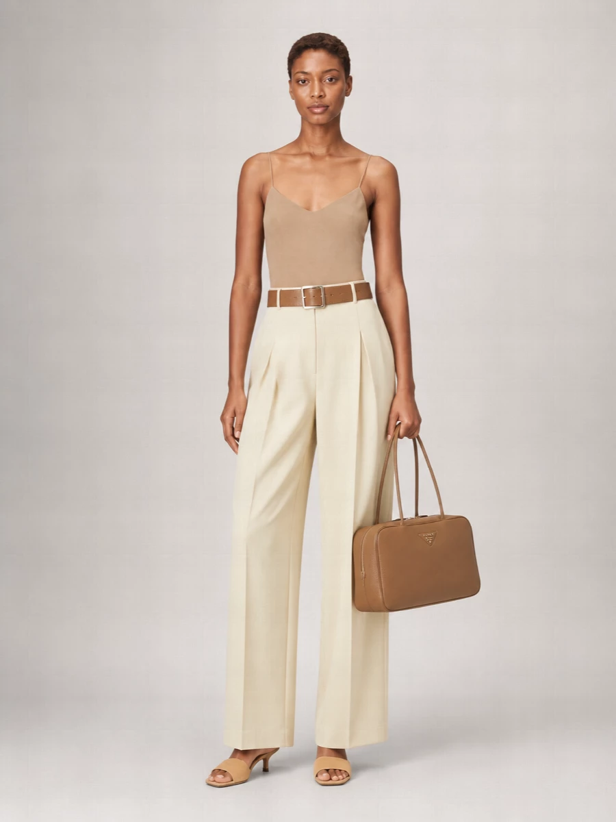 Max Mara Silk V-Neck Sleeveless Camisole
