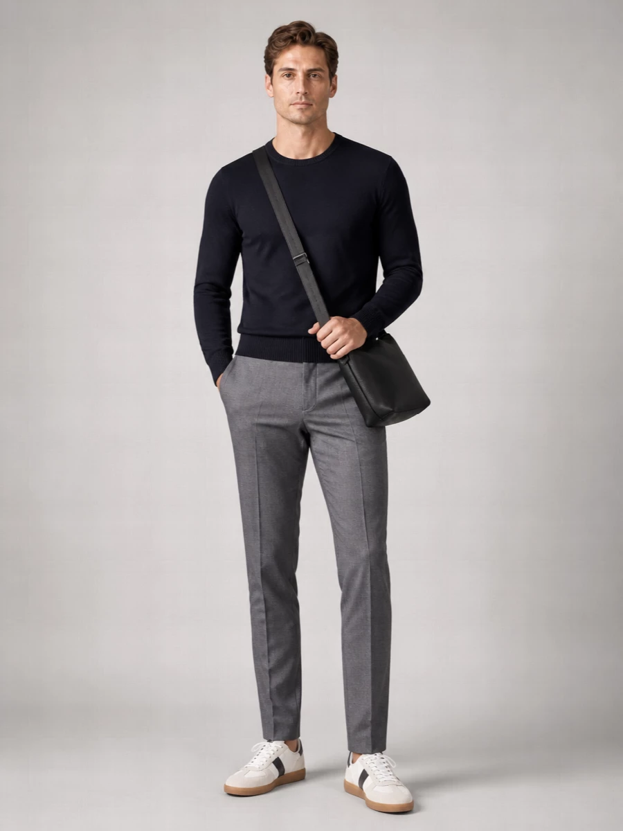 Loewe Leather Medium Bucket Crossbody Bag