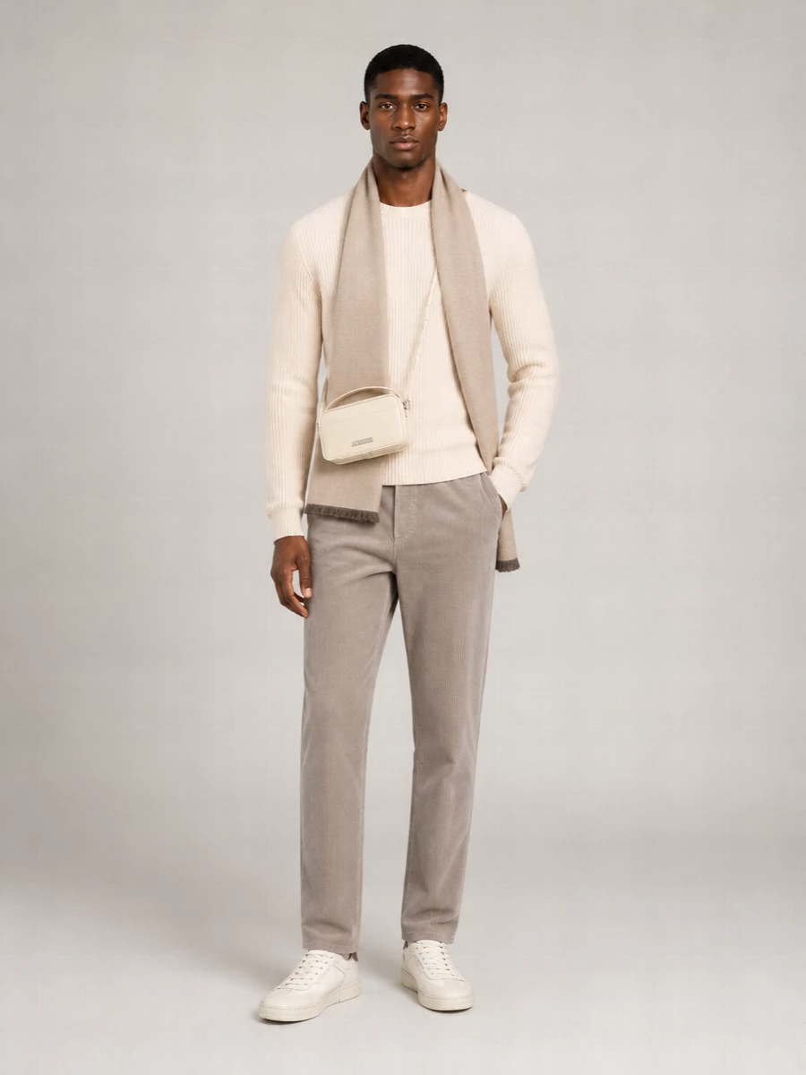 Amaranto Cashmere Wool Sweater