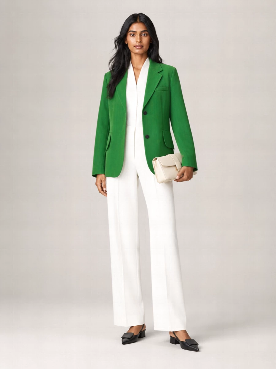 Jacquemus Silk Blend Blazer