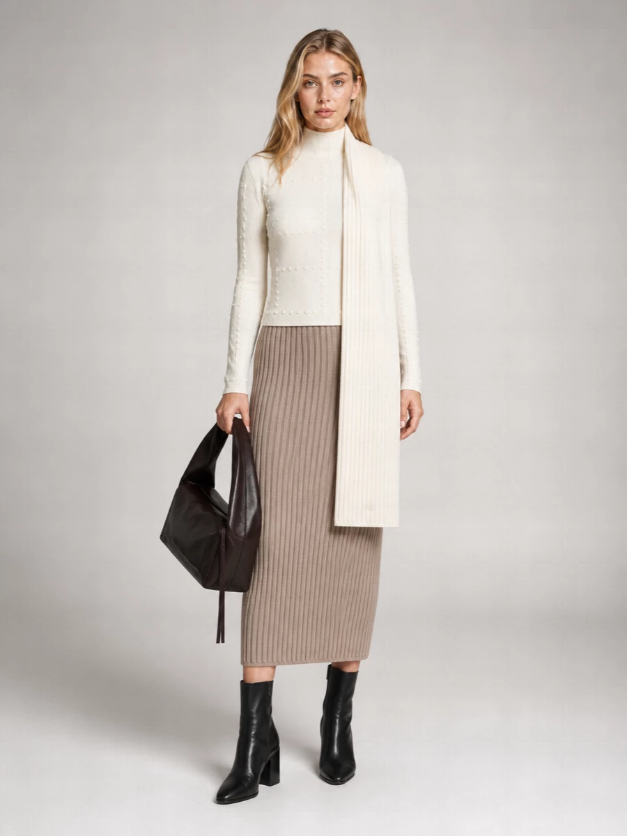 Guest In Residence Wool Cashmere Sweatshirt