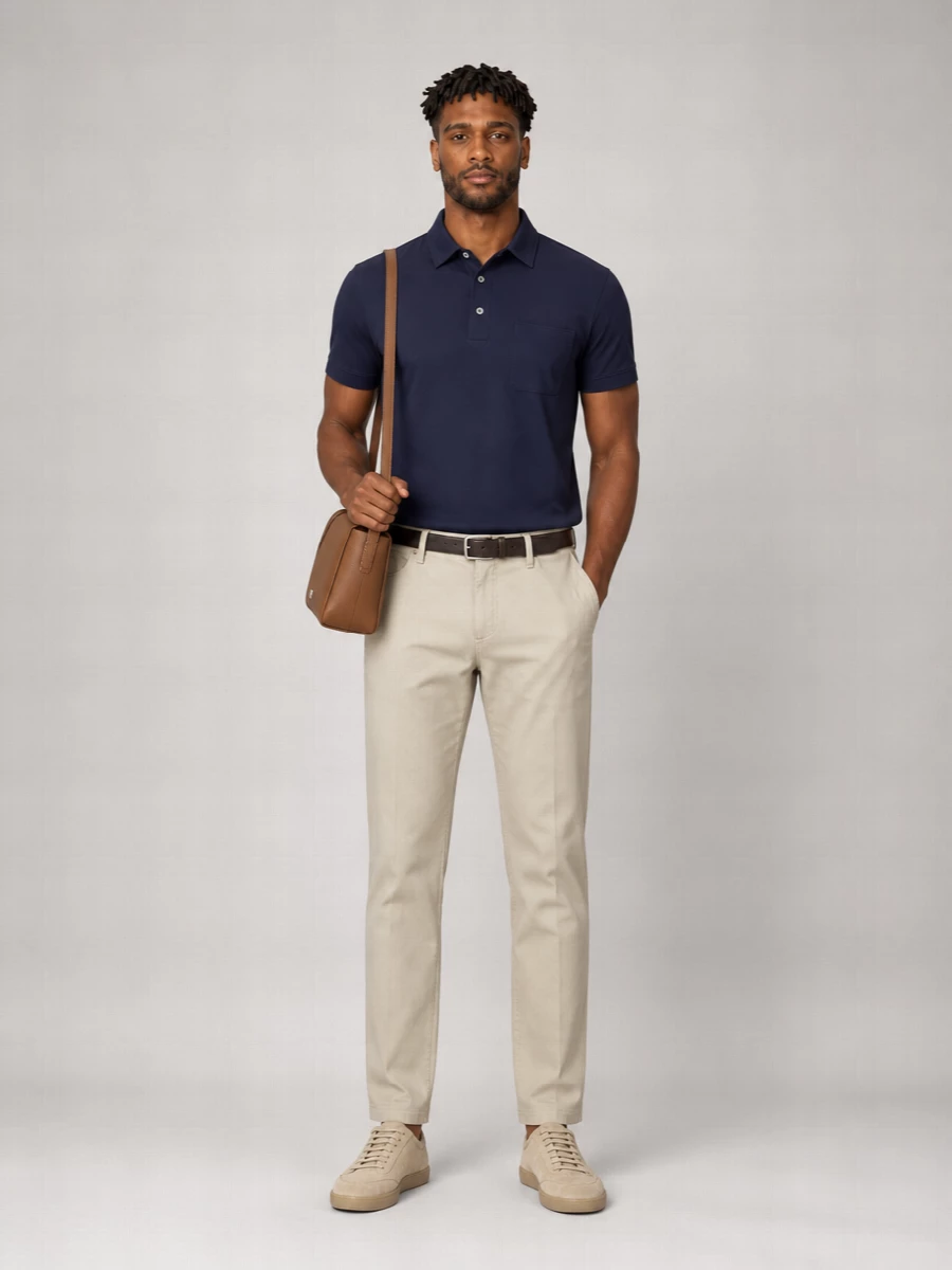 Zegna Short-Sleeve Polo Shirt
