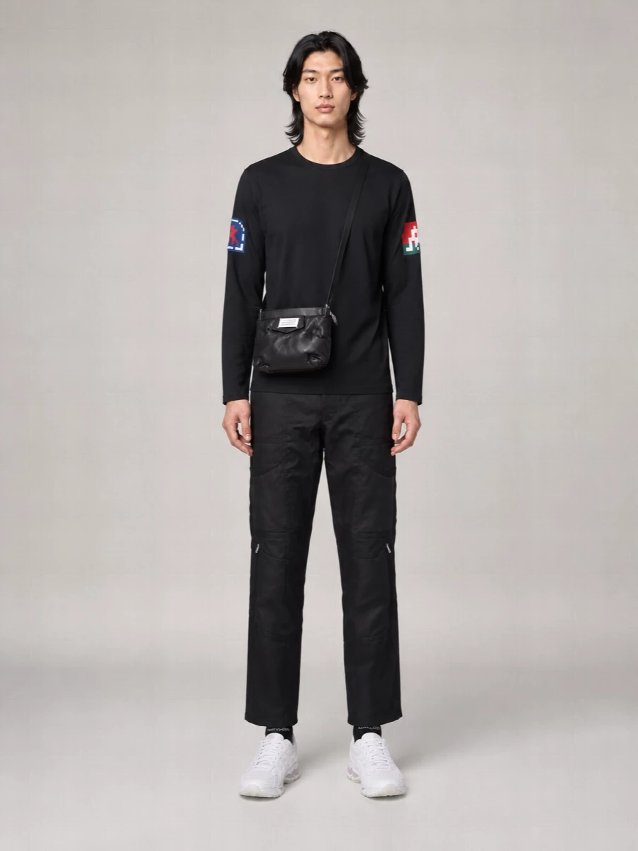 Comme Des Garçons Leather Low-Top Sneakers