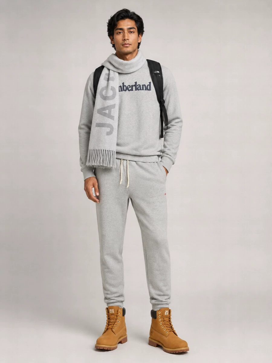 Timberland Cotton Crew-Neck Sweatshirt