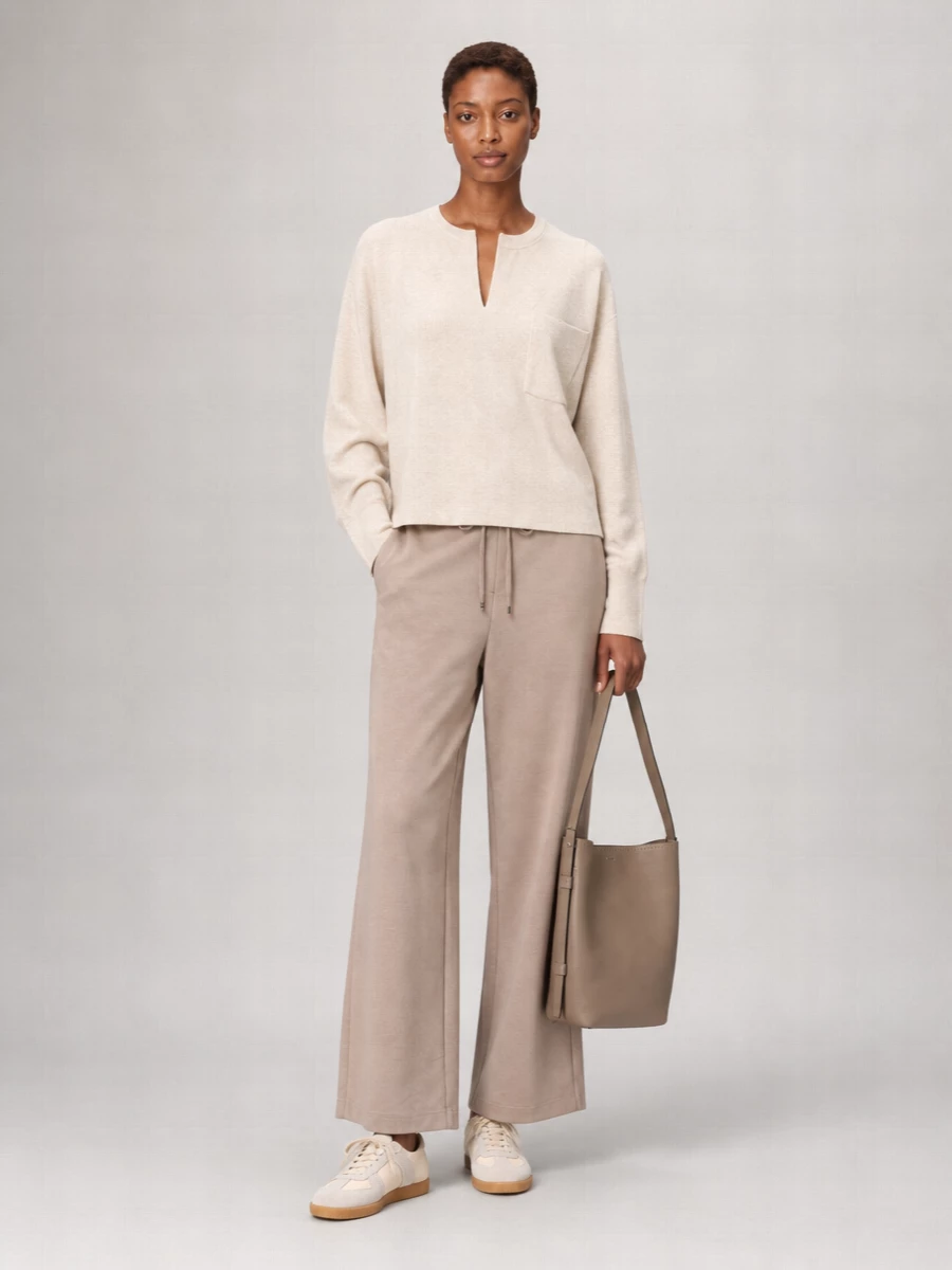 S Max Mara Wool Long Trousers