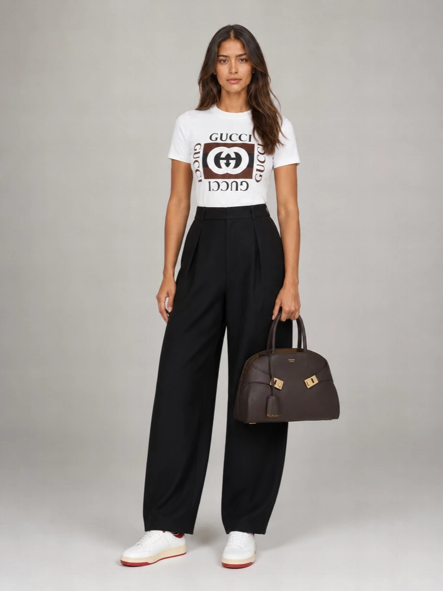 Gucci Cotton Short Sleeve T-Shirt