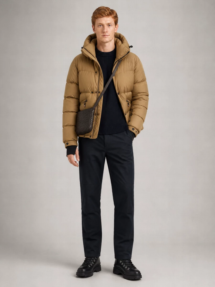 Moncler Grenoble Hooded Quilted Jacket Adjustable Features