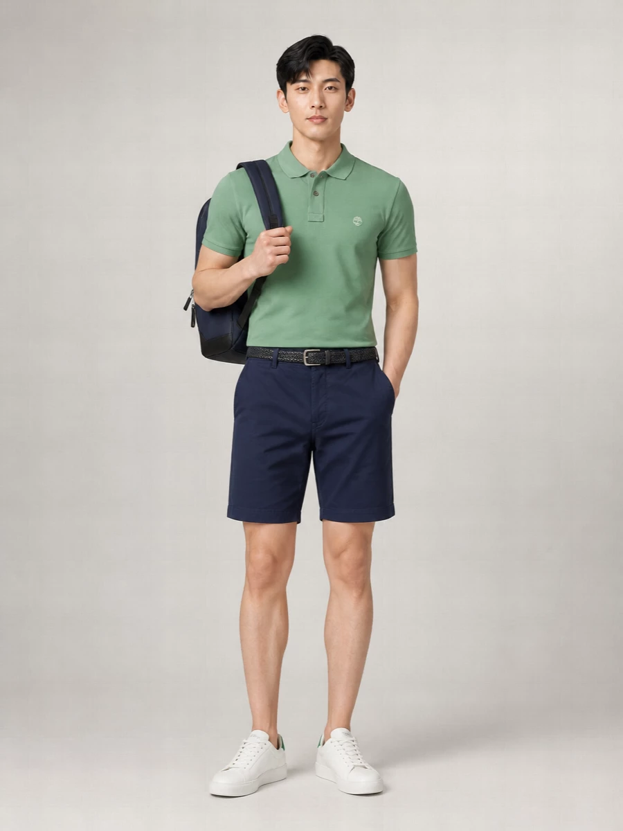 Timberland Organic Cotton Polo Shirt