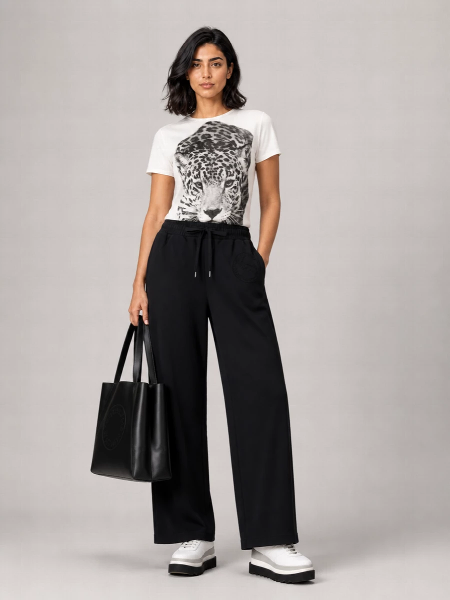 Stella Mccartney Leopard-Print T-Shirt