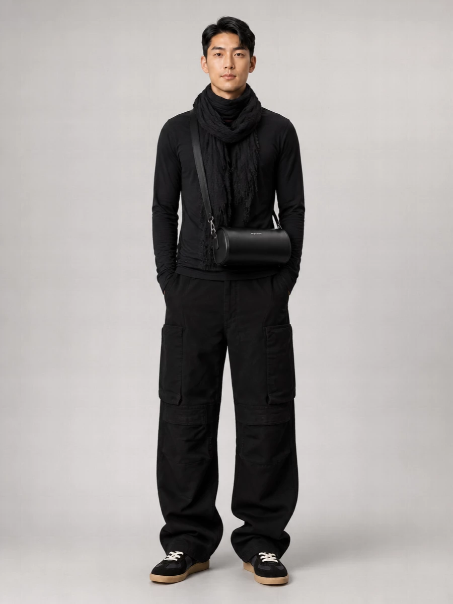 Rick Owens Twisted Long-Sleeve T-Shirt