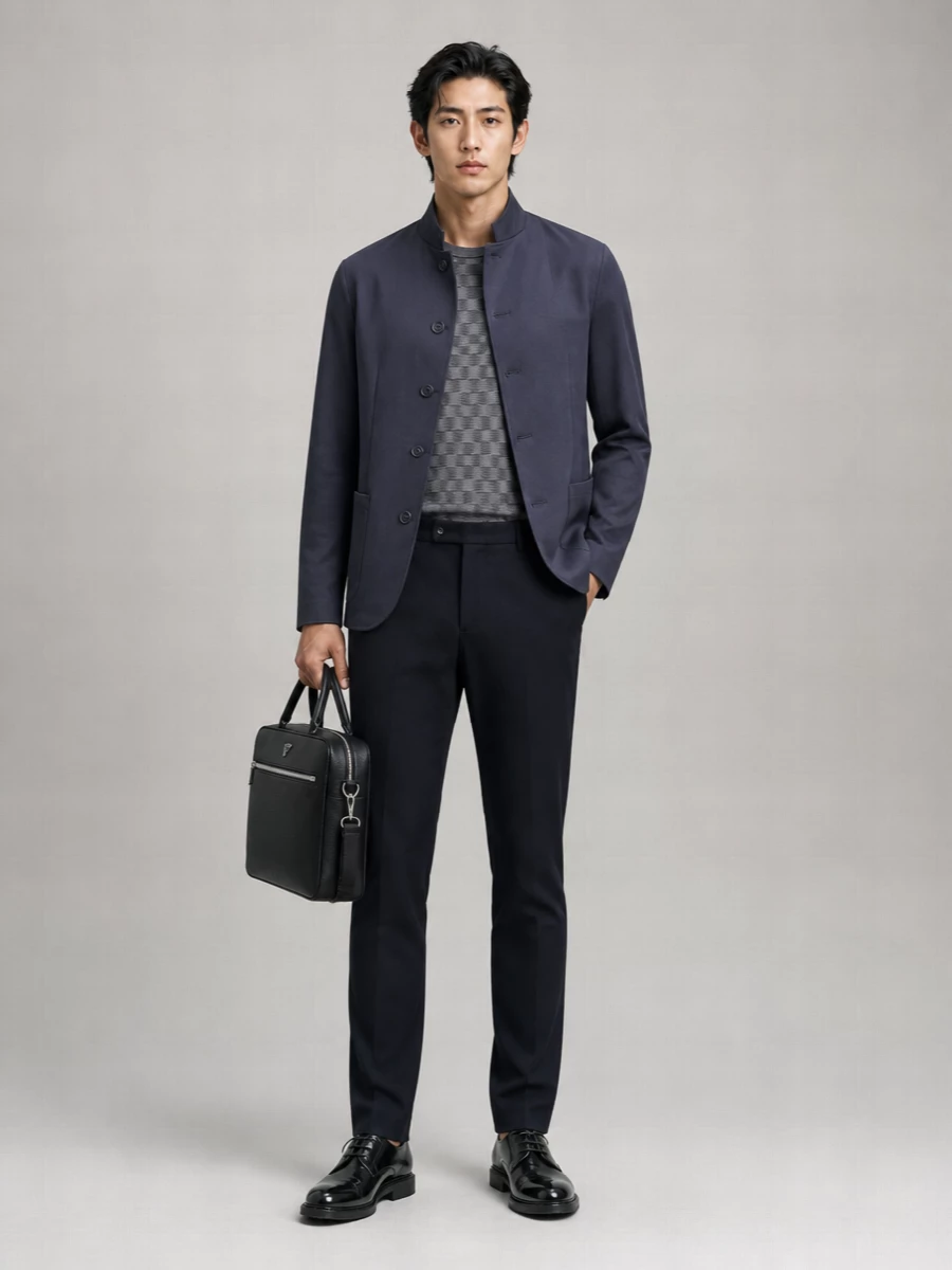 Emporio Armani Double Breasted Blazer