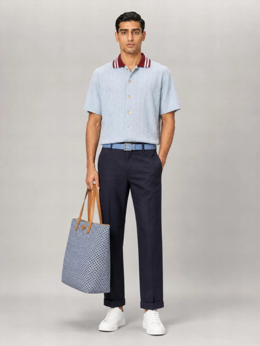 Drôle De Monsieur Cotton Polo Shirt