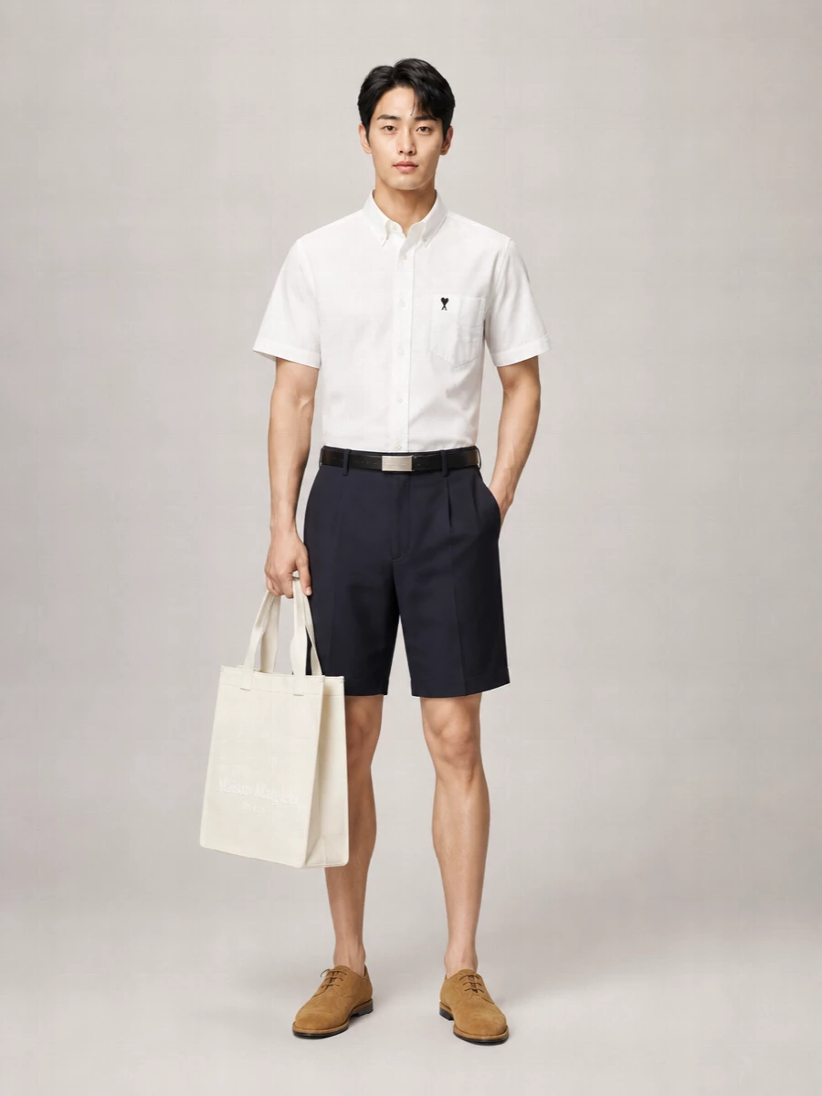 Ami Paris Oxford Shirt