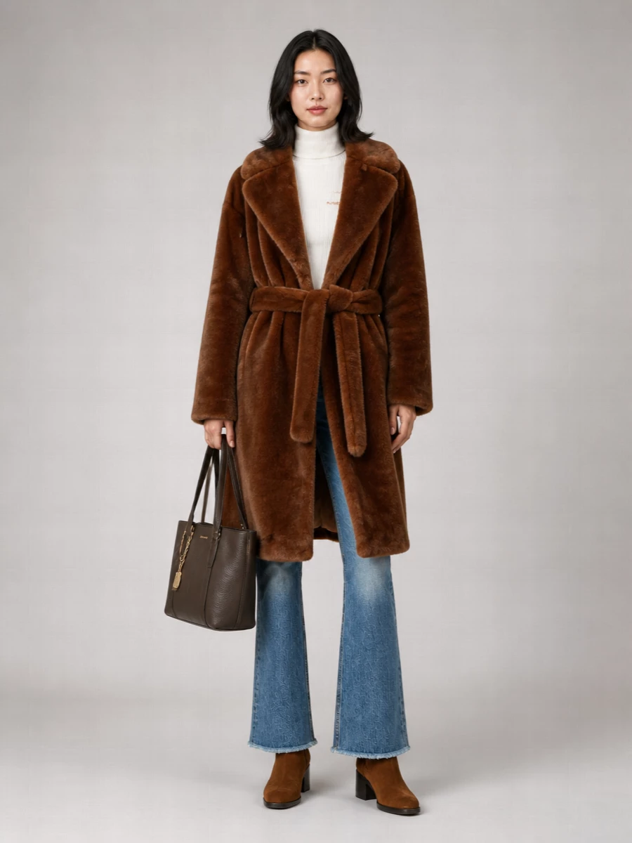 Herno Faux Fur Jacket