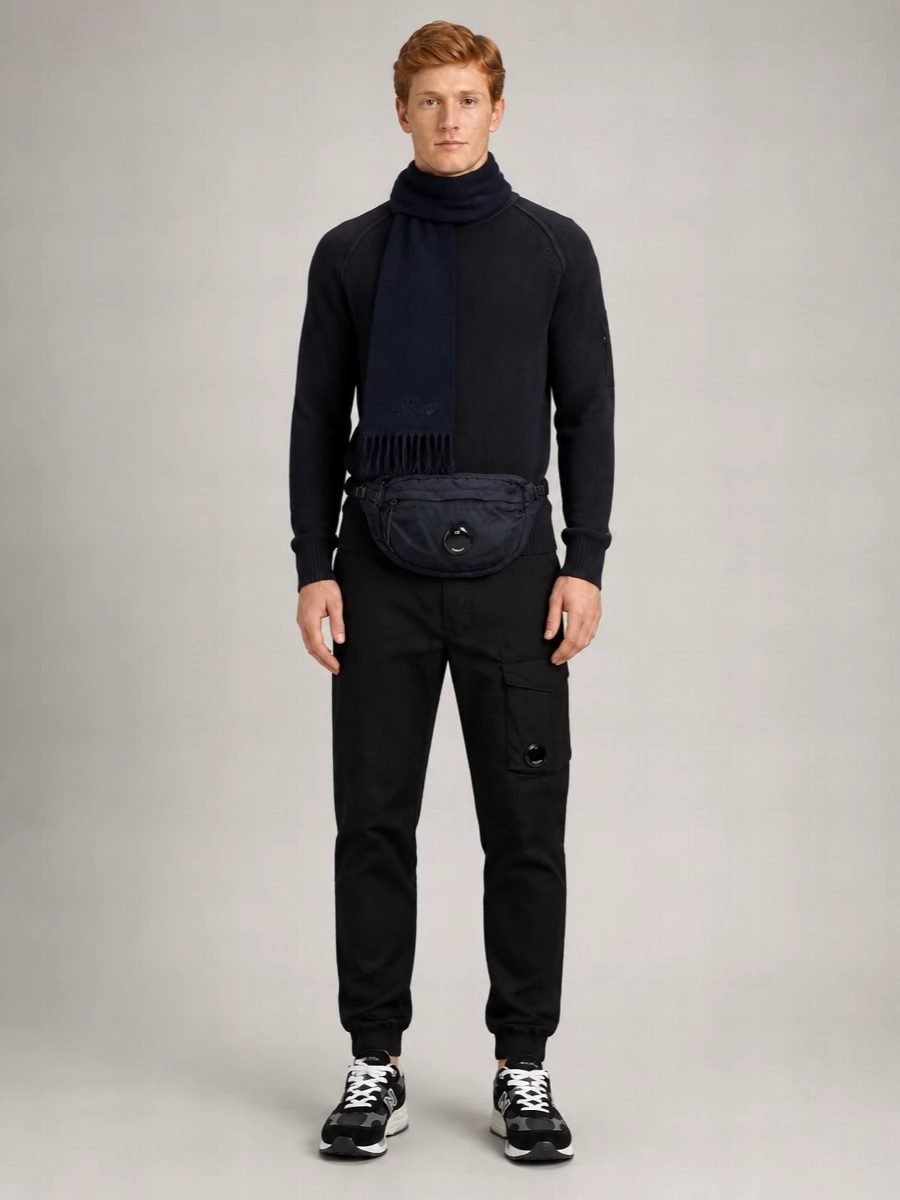 C.P. Company chenille crewneck jumper