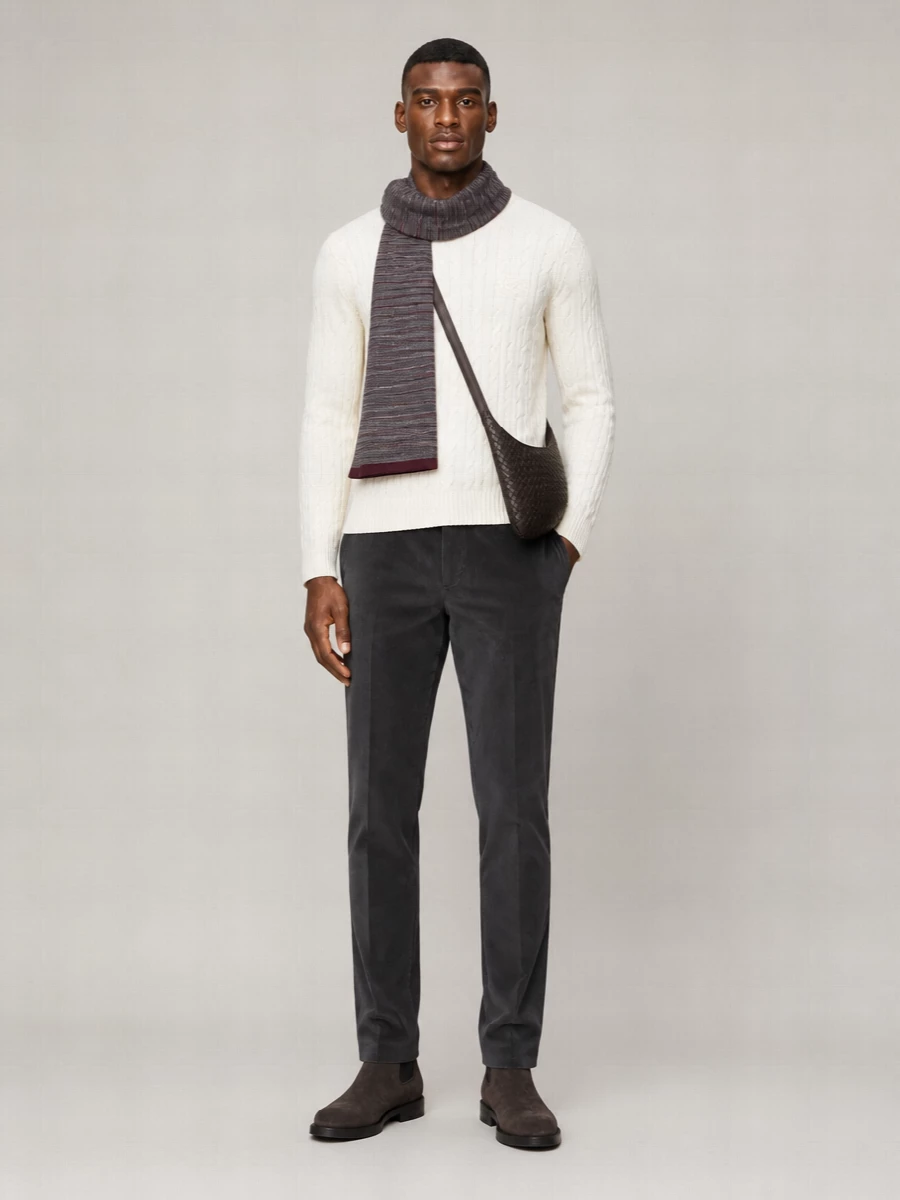 Etro Cotton Straight-Leg Trousers