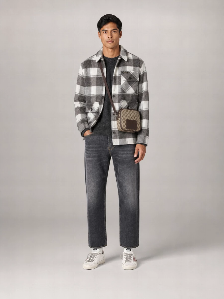 Gucci Gg Canvas Mini Shoulder Bag