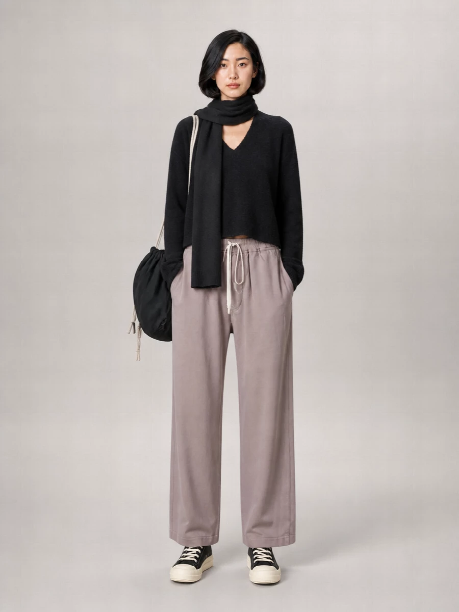 Rick Owens Drkshdw Straight Lounge Trousers