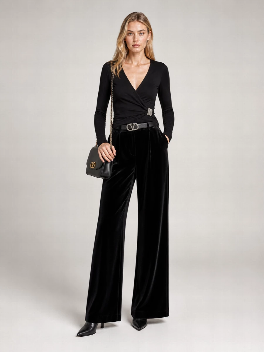 Valentino Garavani Velvet Trousers